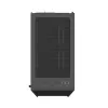 Zalman I3 Neo ATX vidurinis bokštas kompiuterio korpusas su tinkliniu priekiu ir 3 iš anksto sumontuotais ventiliatoriais, juodas