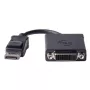 DELL 470-AANH vaizdo laidų adapteris DisplayPort (vyriškas) į DVI-D (moteriškas), juodas