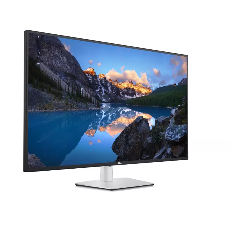 DELL UltraSharp U4323QE monitorius 109,2 cm (43 colių) 3840 x 2160 pikselių 4K Ultra HD LCD sidabrinis