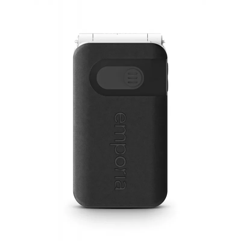 Emporia SIMPLICITYglam.4G 7,11 cm (2,8 colio) 106 g Juodas senjorų telefonas