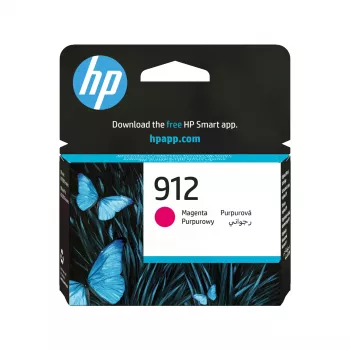 Originali HP 912 rašalo kasetė, rausvai raudona (magenta), 1 vnt., 315 puslapių