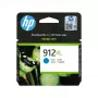 HP 912XL didelės talpos mėlyna originali rašalo kasetė, mėlyna, 1 vnt., 700 puslapių