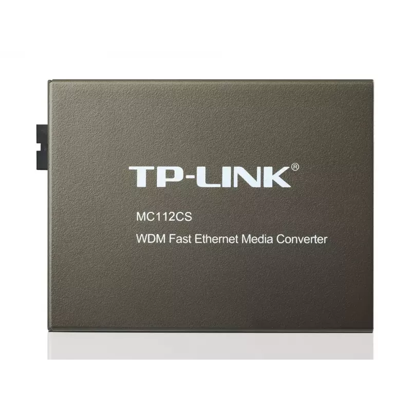 TP-Link MC112CS tinklo keitiklis 100 Mbit/s vienmodis Juodas
