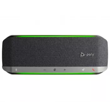 HP Poly Sync 40 garsiakalbio mikrofonas USB-A / USB-C, sidabrinis