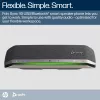 HP Poly Sync 40+ Microsoft Teams sertifikuotas garsiakalbis su USB-A, USB-C ir BT700 USB-A adapteriu