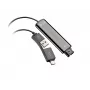 HP Poly DA75 USB į QD juodas adapteris TAA