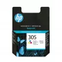 HP 305 Tri-color Original rašalo kasetė, ciangan, purpurinė, geltona, 1 vnt., 100 puslapių