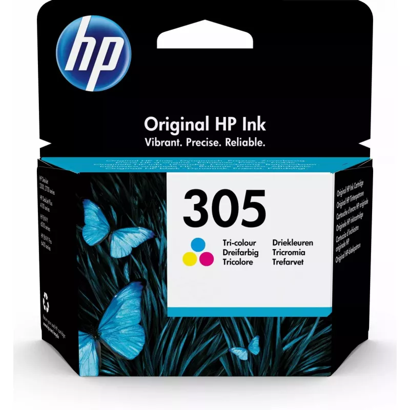HP 305 1 vnt. Original Standard Išeiga Cyan, Magenta, Geltona