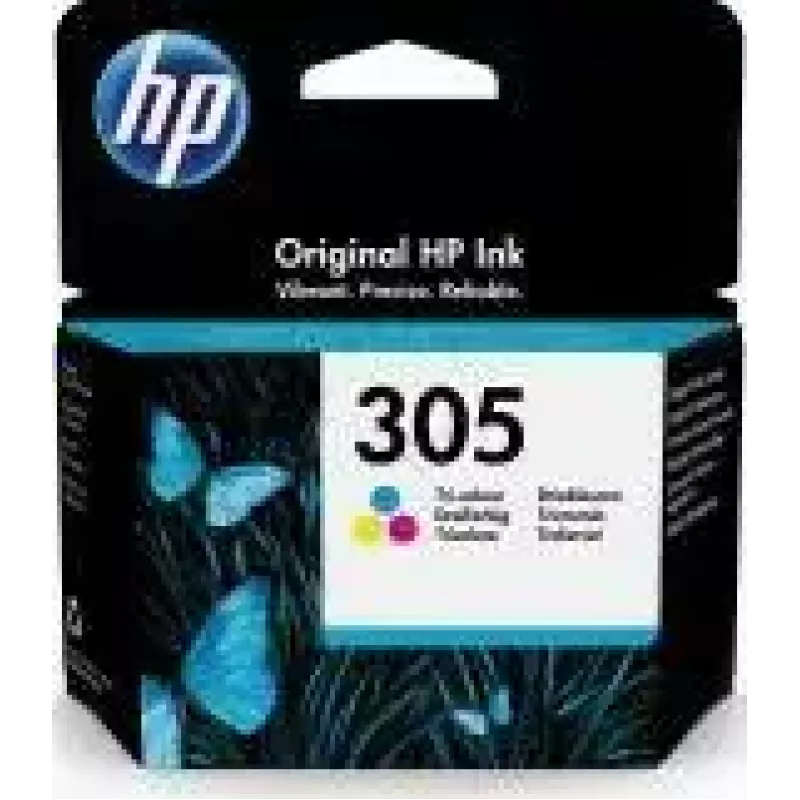 HP 305 1 vnt. Original Standard Išeiga Cyan, Magenta, Geltona