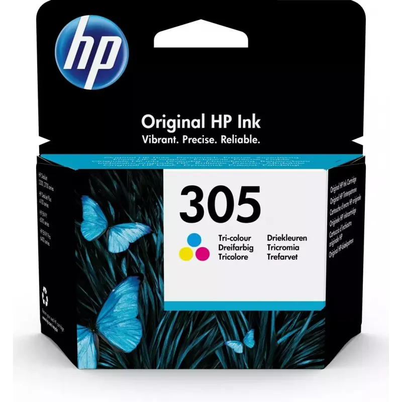 HP 305 1 vnt. Original Standard Išeiga Cyan, Magenta, Geltona