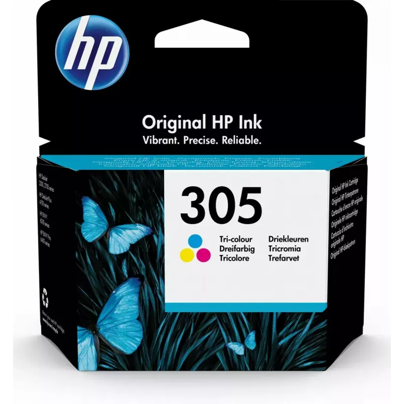 HP 305 1 vnt. Original Standard Išeiga Cyan, Magenta, Geltona