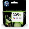 HP 305XL didelės talpos trijų spalvų originali rašalo kasetė