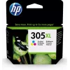 HP 305XL didelės talpos trijų spalvų originali rašalo kasetė