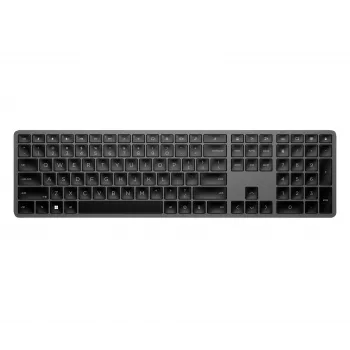 Belaidė pilno dydžio klaviatūra HP 975 – RF belaidis + Bluetooth, juoda, 100% išdėstymas