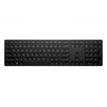 HP 450 belaidė programuojama klaviatūra, pilno dydžio, RF belaidė, USB, juoda