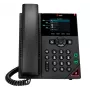 HP Poly VVX 250 IP telefono aparatas su 4 linijomis ir PoE, juodas, LCD 320x240 pikselių