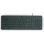 HP 150 Laidinė klaviatūra Pilno dydžio USB Juoda 664R5AA#ABD