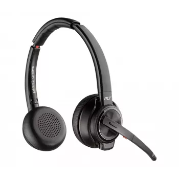 HP Poly Savi 8220 UC Microsoft Teams sertifikuotas DECT 1880-1900 MHz USB-A ausinių komplektas