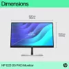 HP E-Series E22 G5 FHD monitoras, 54,6 cm (21,5 colio), Full HD, LCD, 5 ms (atnaujinta prekė)