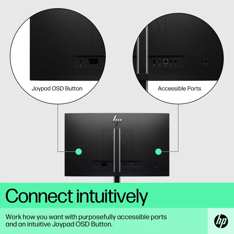 HP E-Series E22 G5 FHD monitoras, 54,6 cm (21,5 colio), Full HD, LCD, 5 ms (atnaujinta prekė)
