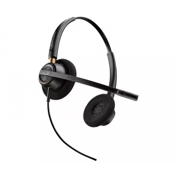 HP Poly EncorePro 520 Binaural ausinės su greitu atjungimu, 74 g, juodos