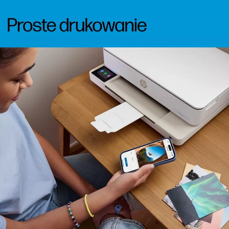 Daugiafunkcis spausdintuvas HP ENVY 6120e terminiu rašaliniu spalvotu spausdinimu