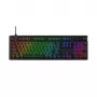 Žaidimų klaviatūra Kingston HP HyperX Alloy Rise 7G7A3AA#ABD — kompaktiška laidinė mechaninė klaviatūra