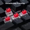 Žaidimų klaviatūra Kingston HP HyperX Alloy Rise 7G7A3AA#ABD — kompaktiška laidinė mechaninė klaviatūra