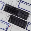 Žaidimų klaviatūra Kingston HP HyperX Alloy Rise 7G7A3AA#ABD — kompaktiška laidinė mechaninė klaviatūra