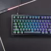 Mechaninė žaidimų klaviatūra Kingston (HyperX) Alloy Rise 75 – kompaktiškas 75% išdėstymas, laidinė, modelis 7G7A4AA#ABD