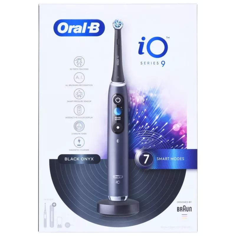 Dantų šepetėlis Oral-B iO9 Black Onyx