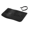 HP 480 Comfort Wired klaviatūra, pilno dydžio, USB, juoda, 1,5 m
