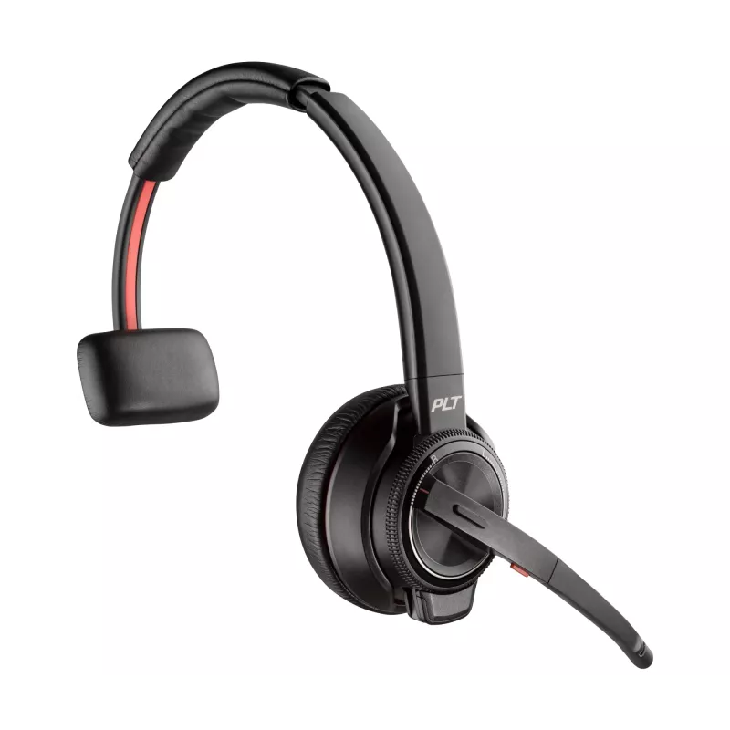 HP Poly Savi 8210 vienapusė ausinė DECT 1880-1900 MHz su įkrovimo stotele