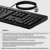 Laidinė USB klaviatūra HP 125 G2