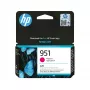 Kasetė rašalinė HP 951 Magenta Original – pigmentinis rašalas, standartinė talpa, 8 ml, 535 puslapiai
