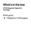Kasetė rašalinė HP 951 Magenta Original – pigmentinis rašalas, standartinė talpa, 8 ml, 535 puslapiai