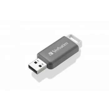 Verbatim V DataBar USB atmintukas 128 GB USB-A 2.0 pilka