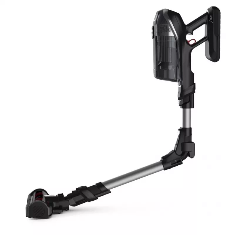 Rowenta X-Force RH9958 belaidis 2-in-1 šluotinis dulkių siurblys, HEPA filtras, 0,9 L, juodai pilkas