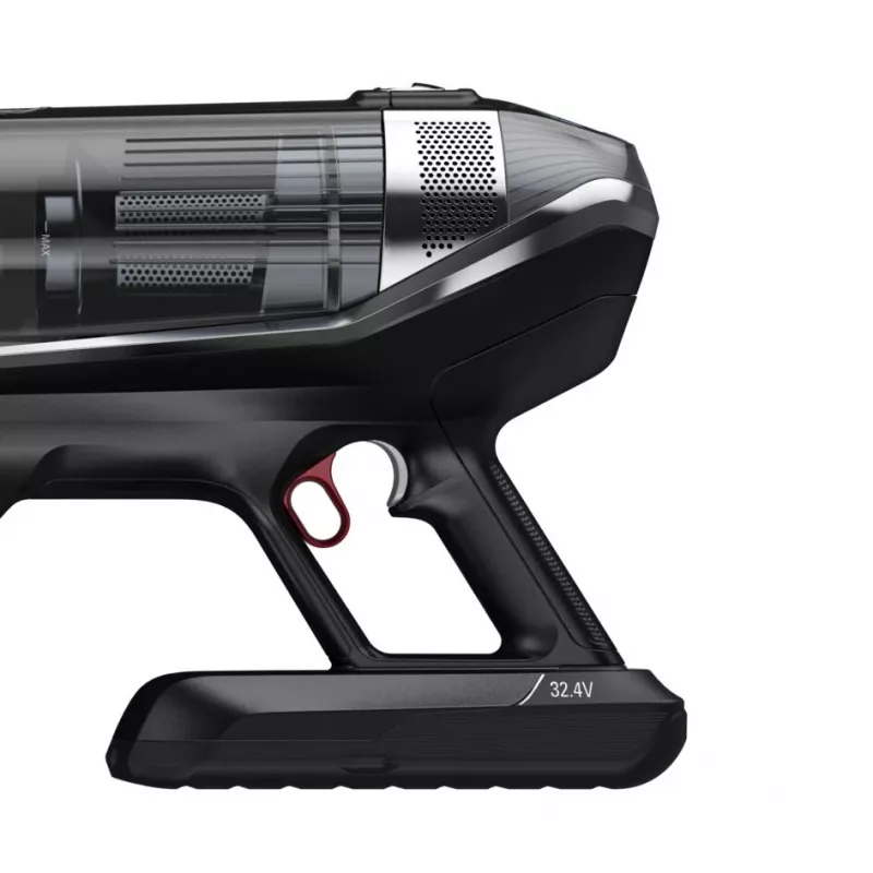 Rowenta X-Force RH9958 belaidis 2-in-1 šluotinis dulkių siurblys, HEPA filtras, 0,9 L, juodai pilkas