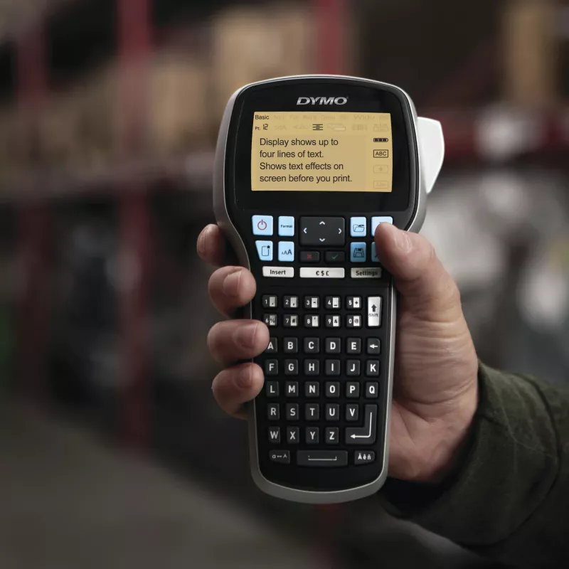 DYMO LabelManager 420P etikečių spausdintuvas | Nešiojamas aukštos kokybės etikečių spausdintuvas su įkraunama baterija