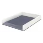 Leitz WOW dviejų spalvų dokumentų dėklas, plastikinis, metalinis, baltas, A4, 267 mm, 336 mm, 49 mm