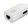 LevelOne USB-0503 USB tinklo adapteris su 3 prievadų USB 3.0 šakotuvu
