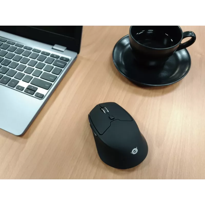 Conceptronic LORCAN02B ergonominė pelė biurui, dešinei rankai, Bluetooth, optinė, 1600 DPI