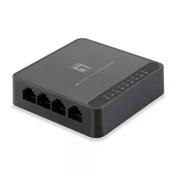 LevelOne FEU-0812 tinklo jungiklis Nevaldomas Fast Ethernet (10/100) Juoda