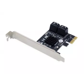 Conceptronic EMRICK 4 prievadų SATA PCIe adapteris su SATA kabeliais