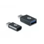Conceptronic DONN04G USB-C į USB A/MicroB OTG adapterių rinkinys 2 vnt., 10Gbps (C-A), 480Mbps (C-MicroUSB)