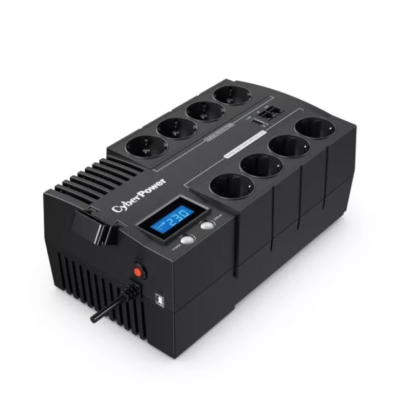 Nepertraukiamo maitinimo šaltinis CyberPower BR1200ELCD linijinis-interaktyvus 1,2 kVA 720 W 8 AC lizdai