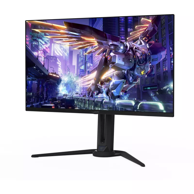 GIGABYTE AORUS FO32U2P 32 colių OLED žaidimų monitorius - 3840 x 2160 (UHD), 240 Hz, 0,03 ms, 250 cd/m², KVM, FreeSync Premium Pro, DisplayHDR True Black 400, DisplayPort 2.1