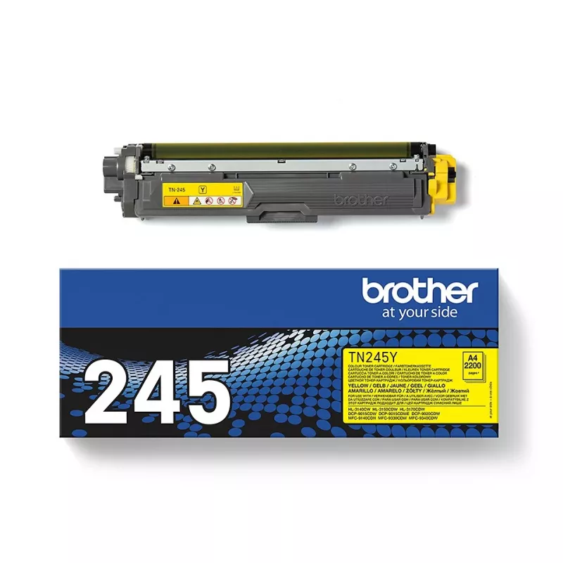 Brother TN-245Y geltonas tonerio kasetė, 2200 puslapių