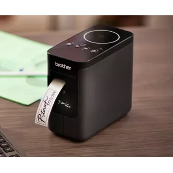 Brother PT-P750W | Monochrominis | Terminis | Etikečių spausdintuvas | Wi-Fi | Maksimalus ISO A serijos popieriaus dydis Kita | Juoda